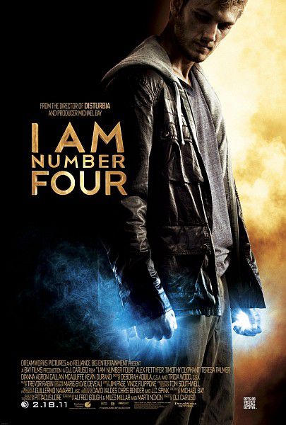  Я – Четвертый / I Am Number Four (2011/DVDRip/1400Mb) 