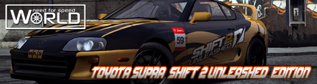 Toyota Supra SHIFT 2 Edition в NFS World