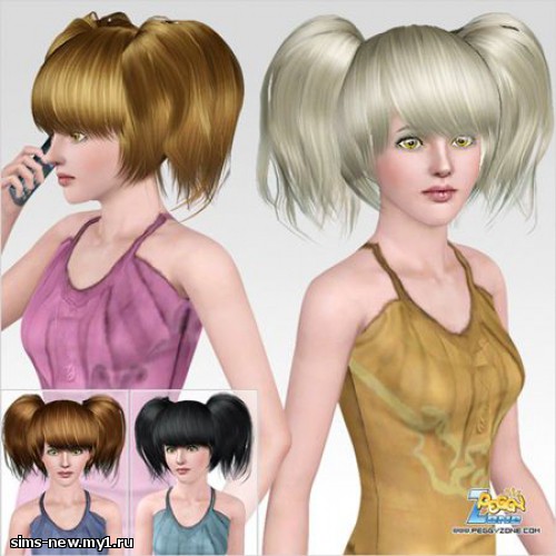 причёски - The Sims 3: женские прически.  - Страница 35 D1a90dbe6bf7bad78c2a0371611665da