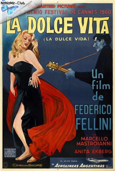 Оригинальное название: La Dolce vita. Год выпуска: 1960. Жанр: Драма Выпущено: Франция, Италия, Gray-Film, Pathé Consortium Cinéma, Riama Film