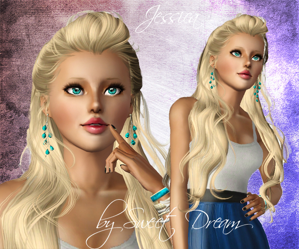 Jessica By Sweetdream Симы для Sims 3 Sims Каталог файлов Sims