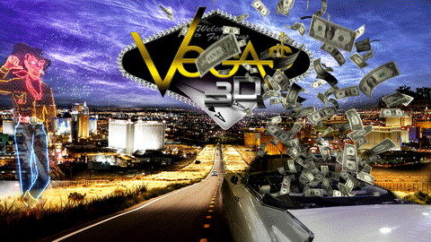 Лас-Вегас в 3Д / Las Vegas 3D Вертикальная анаморфная Лас-Вегас в 3Д / Las Vegas 3D Вертикальная анаморфная