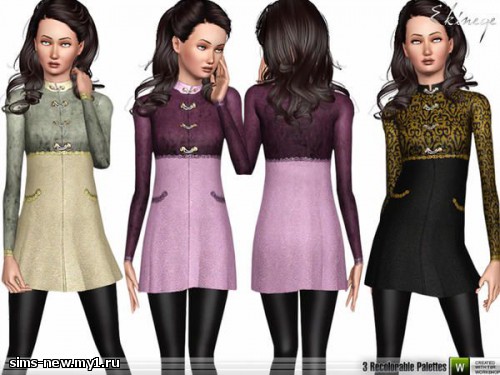 The Sims 3: Одежда для подростков девушек. - Страница 3 6d08716d8c4d645fe7283164f044f2ae