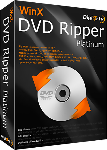 WinX DVD Ripper Platinum v7.3.6.117 Build 10.02.2014 Final
