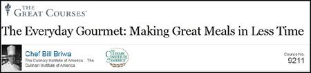 TTC Video - The Everyday Gourmet: Making Great Meals in Less Time TTC Video - The Everyday Gourmet: Making Great Meals in Less Time