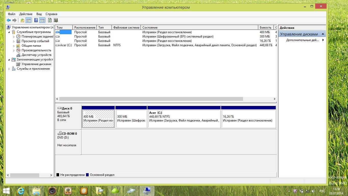 acer aspire e1-570g recovery торрент