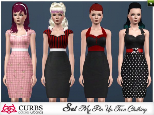 одежда - The Sims 3: Одежда для подростков девушек. - Страница 3 2e4ab3fb5925a5f10885889b7cf91e86