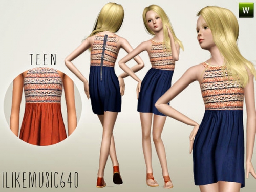 одежда - The Sims 3: Одежда для подростков девушек. - Страница 3 6f5fc04ef339f0059704fb78cd574359