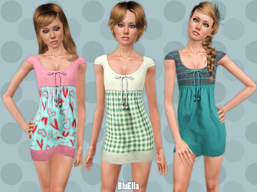 одежда - The Sims 3: Одежда для подростков девушек. - Страница 4 77983b8a0cfef0767c9c6747d9dc9651