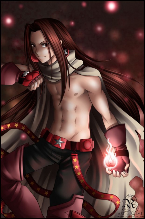 Голые герои shaman king