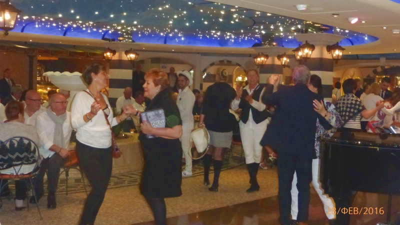 "Фантазия" в Средиземноморском круизе в феврале 2016 года