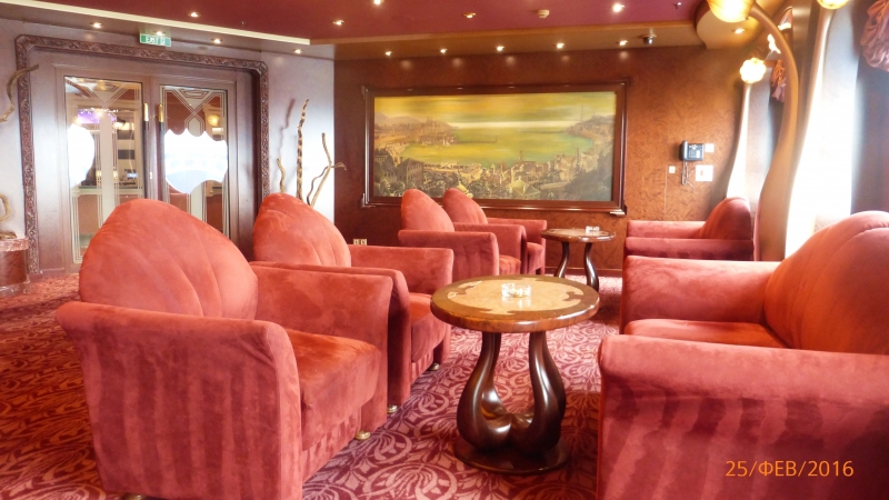 "Фантазия" в Средиземноморском круизе в феврале 2016 года