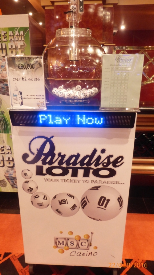 "Фантазия" в Средиземноморском круизе в феврале 2016 года