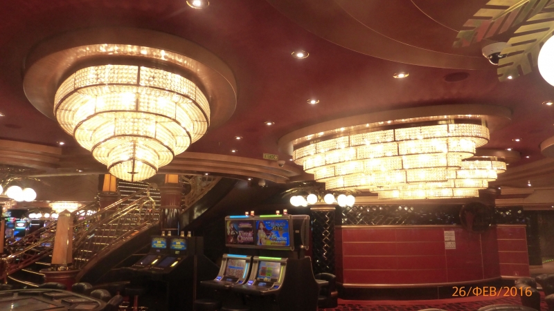 "Фантазия" в Средиземноморском круизе в феврале 2016 года