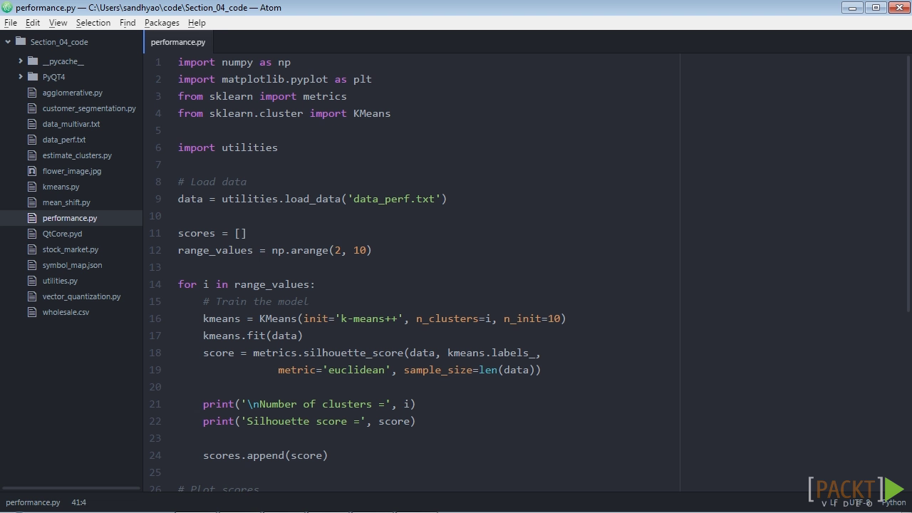python machine learning packt pdf