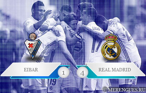 SD Eibar - Real Madrid C.F. 1:4