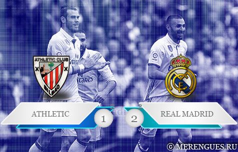 Athletic Club de Bilbao - Real Madrid C.F. 1:2