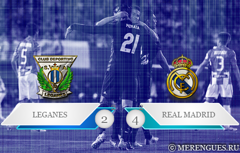 CD Legan&#233;s - Real Madrid C.F. 2:4