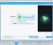 4Videosoft Video Converter Ultimate 6.2.18 RePack & Portable by TryRooM (x86-x64) (2017) Multi/Rus