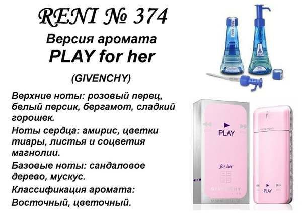 Play for Her (Givenchy) 100 мл