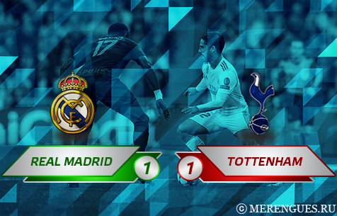 Real Madrid C.F. - Tottenham Hotspur F.C. 1:1