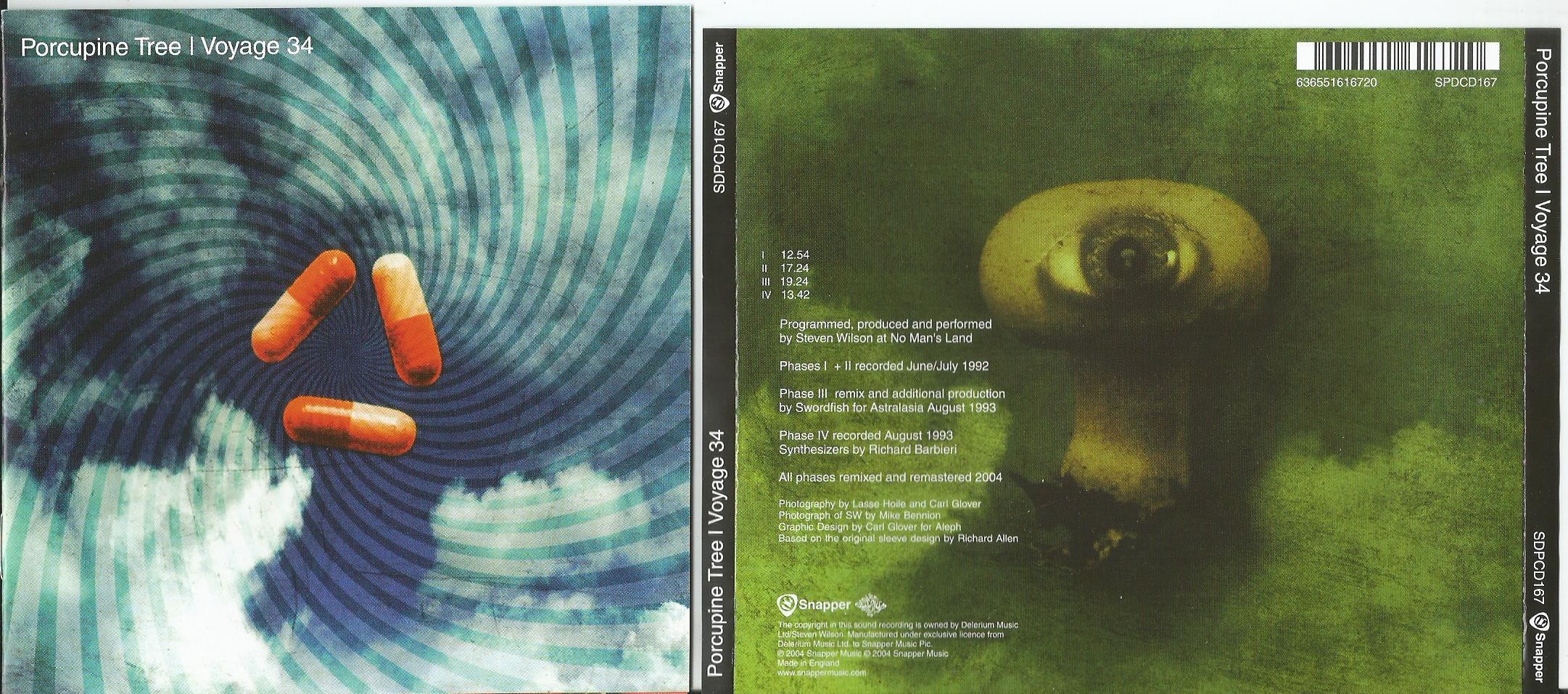 Porcupine Tree Voyage 34 Records, LPs, Vinyl and CDs MusicStack