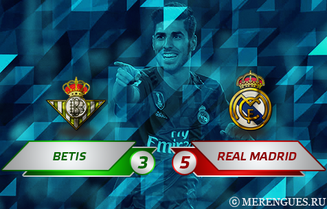 Real Betis Balompie - Real Madrid C.F. 3:5
