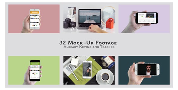 Mock-Up Real Footage Mobile and Laptop - 1