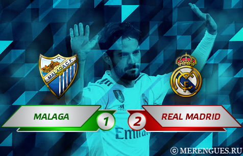 Malaga C.F. - Real Madrid C.F. 1:2