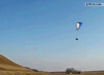 Полет на дельтаплане