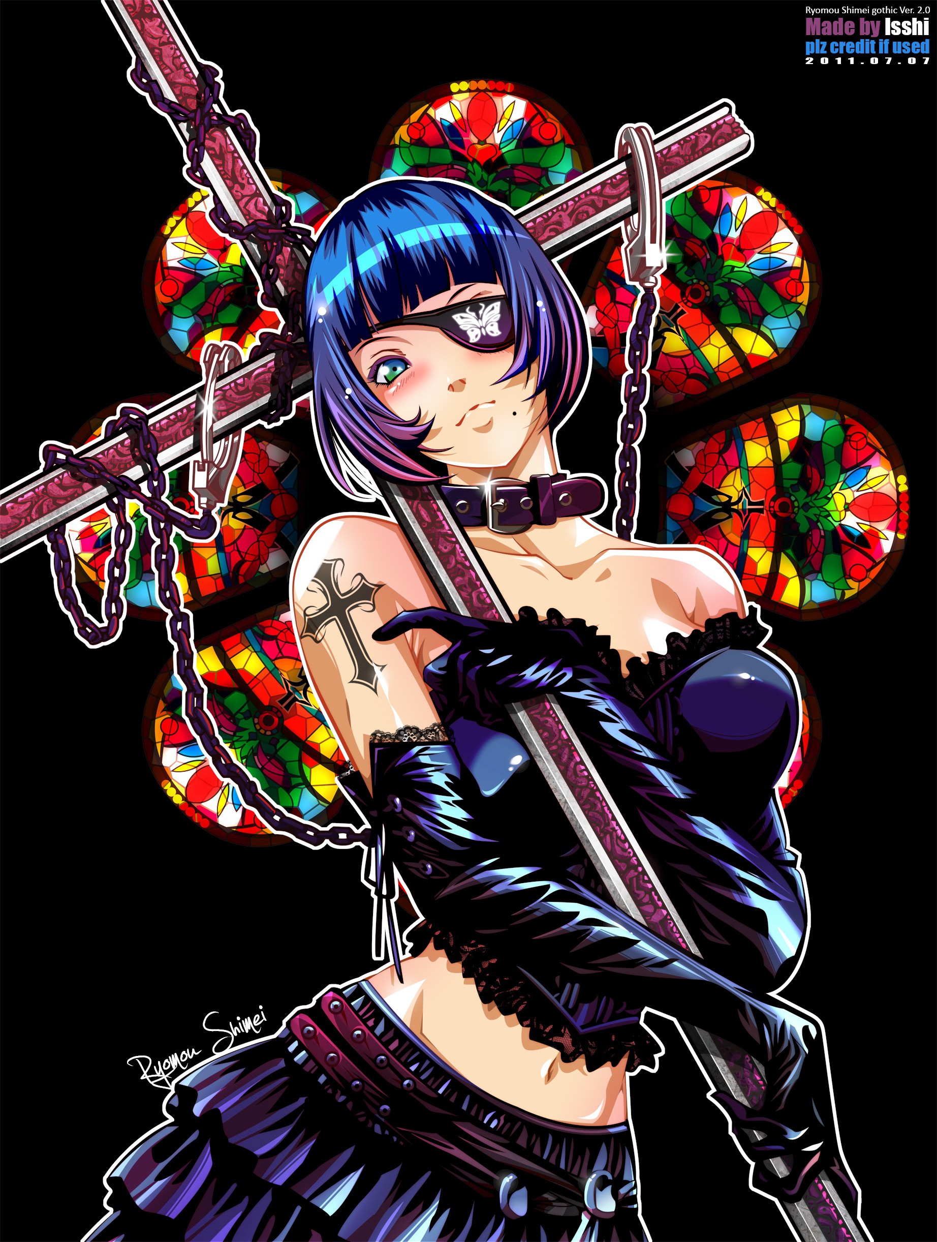 [animepaper.net]vector-art-anime-ikki-tousen-ryomou-shimei-gothic-ver-20-208621-isshi-1844x2443-4a8b
