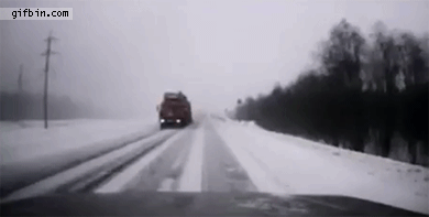 Зимняя трасса
