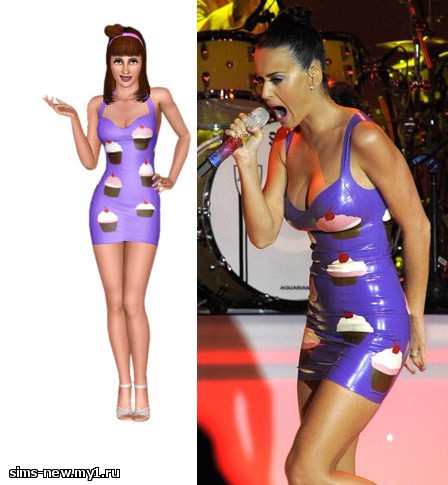 The Sims 3 Sweet Treats vs Real Life Katy Perry-14.jpg