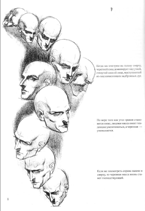 Берн Хогарт Рисуем Голову Человека