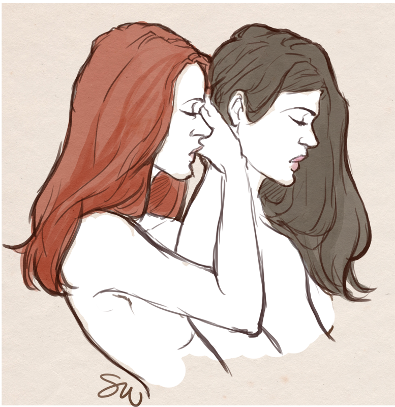 Lesbian drawings easy - 🧡 Hiiiiiiiiiii Lesbian art, Couple sketch, Couple drawings...