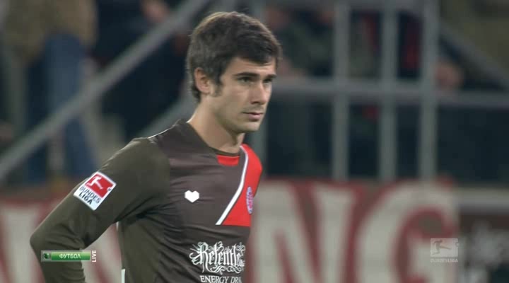 Чемпионат Германии 2013-2014  Вторая Бундеслига  14-й тур  Санкт-Паули – Энерги  НТВ+.avi_20131112_0