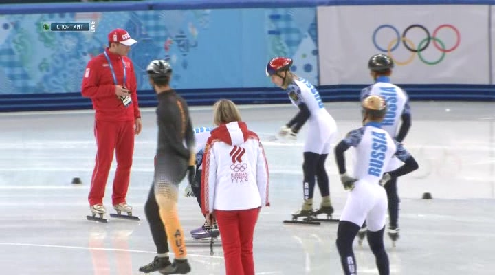 XXII Зимние Олимпийские Игры 2014  Шорт-трек  Мужчины  1500 метров  Забеги  НТВ+.avi_20140217_034214