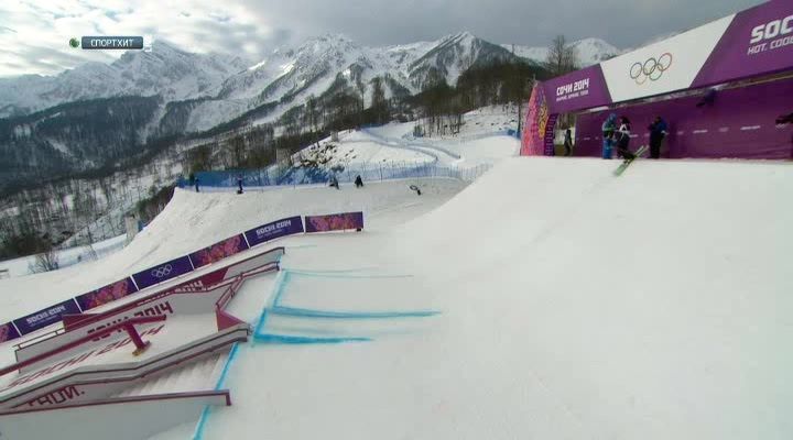 XXII Зимние Олимпийские Игры 2014  Фристайл  Слоупстайл  Квалификация  Женщины  НТВ+.avi_20140217_23