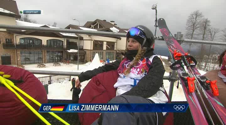 XXII Зимние Олимпийские Игры 2014  Фристайл  Слоупстайл  Квалификация  Женщины  НТВ+.avi_20140217_23