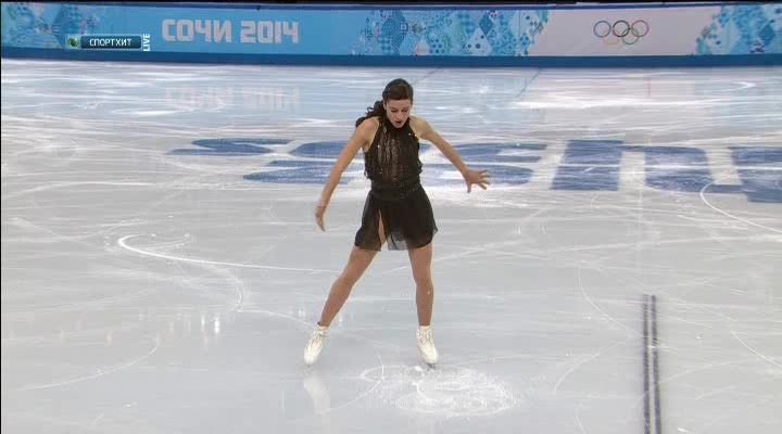 XXII Зимние Олимпийские Игры 2014  Командные соревнования  Фигурное катание  Женщины  Произвольная п