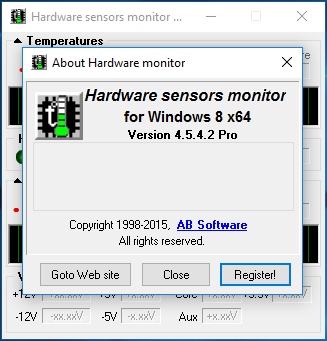 Hardware sensors monitor pro