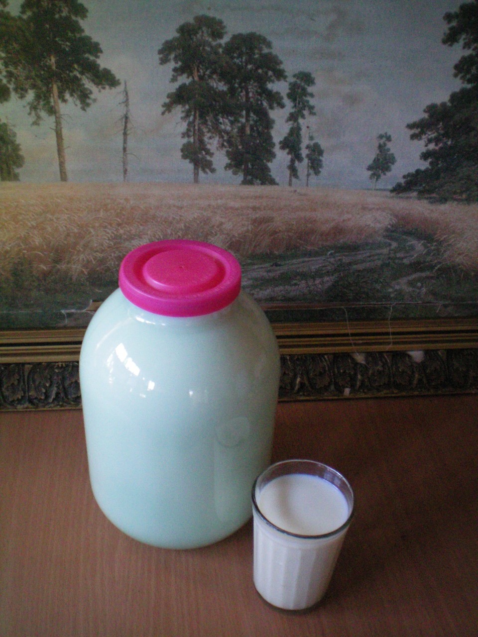 фото домашнего молока