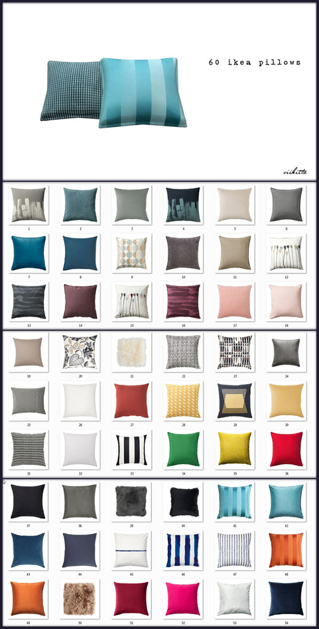 Ikea Living decor - Viikiita pillows.jpg