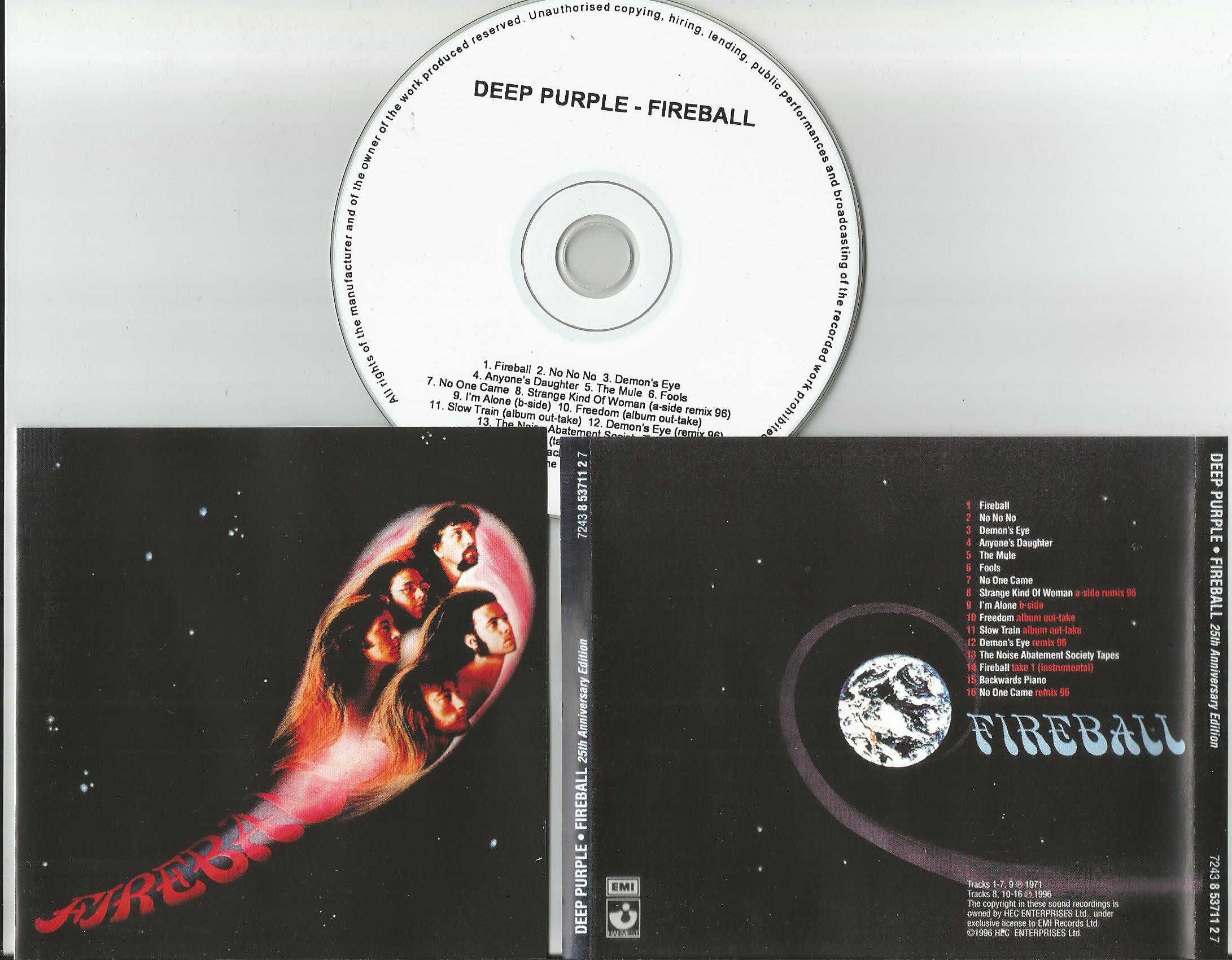 Deep purple demons eye. Обложки CD Deep Purple ..Fireball. Диск Deep Purple Fireball. Deep Purple – Fireball.