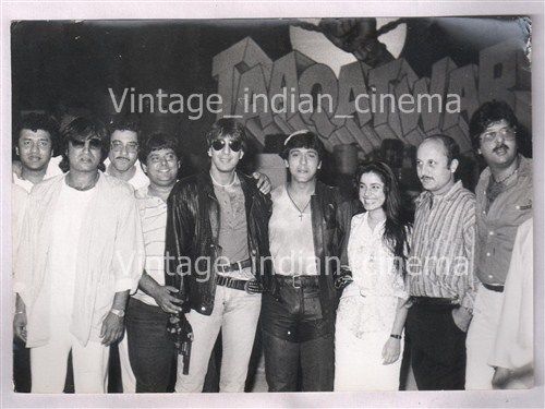 Original-Bollywood-photo-Sanjay-Govinda-Anupam-On-Muhurt-of-Taaqatwar.jpg
