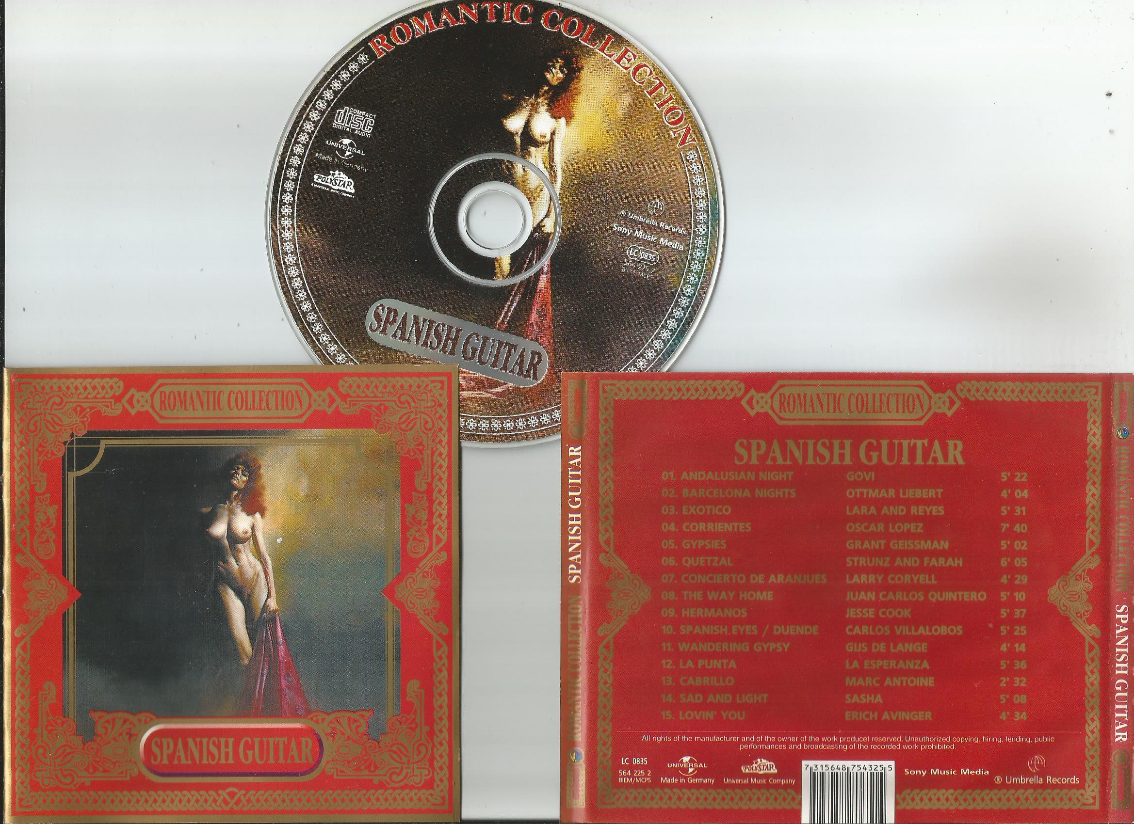 VARIOUS Romantic Collection Spanish Guitar..jpg