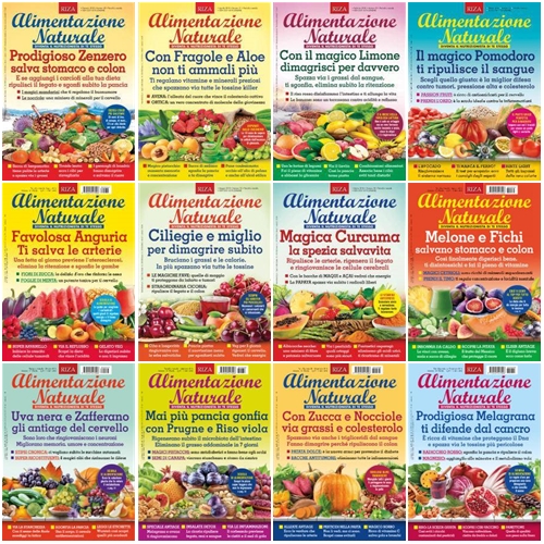Alimentazione Naturale - Collezione Completa Anno 2018