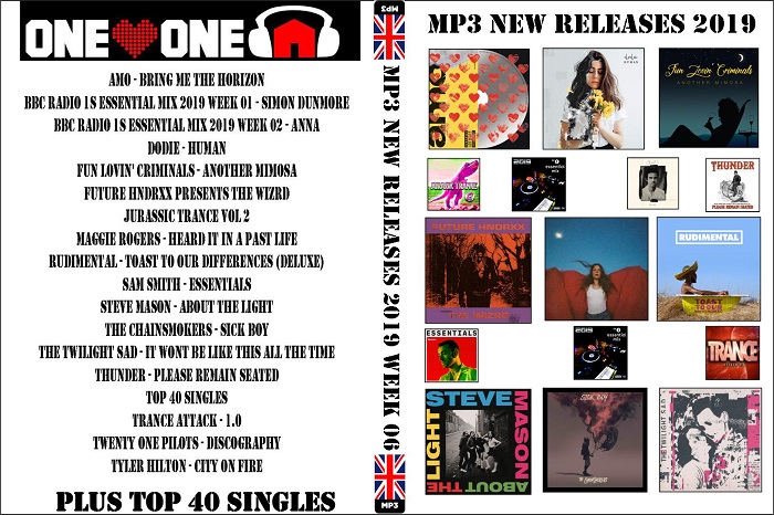 MP3 NEW RELEASES 2019 WEEK 06 MP3 NEW RELEASES 2019 WEEK 06