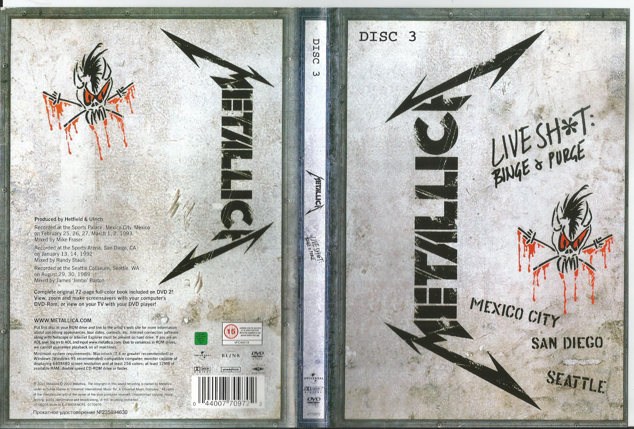 double album live metallica torrents