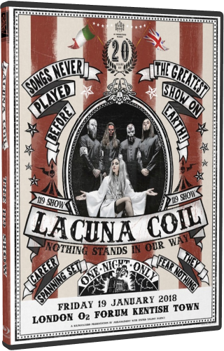 Lacuna Coil - The 119 Show - Live In London (2018, DVD9)